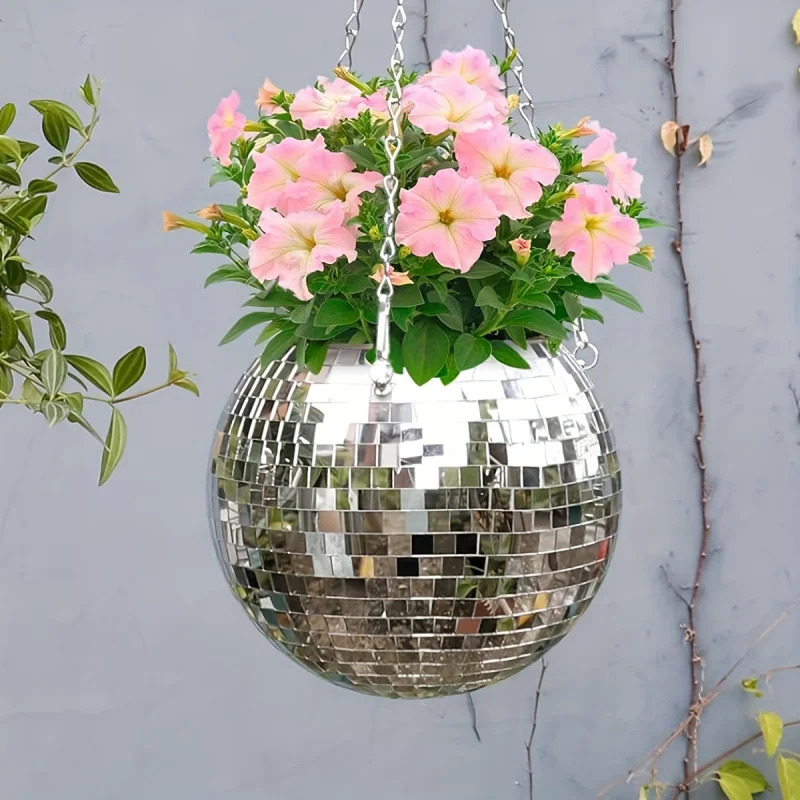 Plantador de bola de espelho d - Self-Watering Planter avaliação e preço