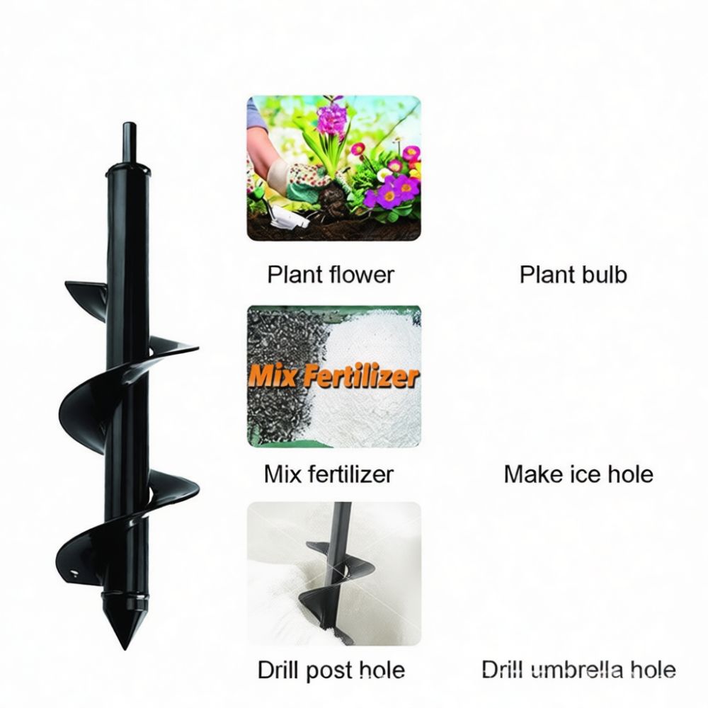 Acessório para furadeira de ja - Gardening Tools Vegetables avaliação e preço
